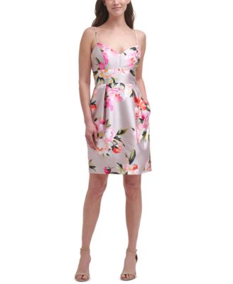 Eliza J Floral-Print Dress ☀ Reviews ...
